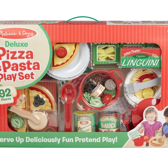 Melissa and Doug Pretend Play Pizza & Pasta Set - Picture 6 of 7